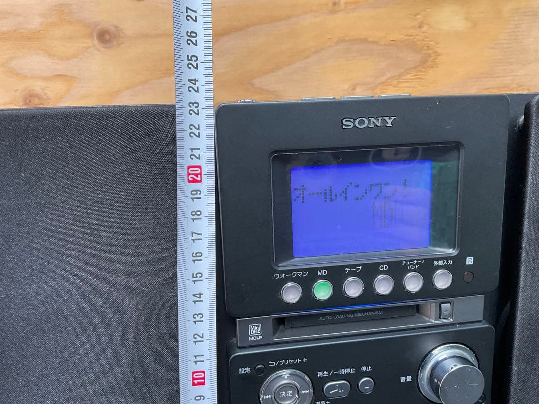 ⚡︎SONY HCD-M35WM ミニコンポ カセットOK ジャンク扱い