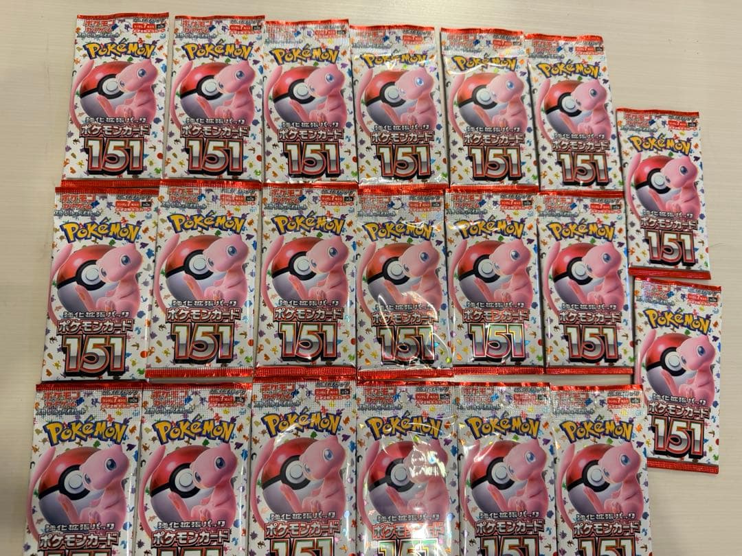 20パック　ポケモンカード　151 1box分