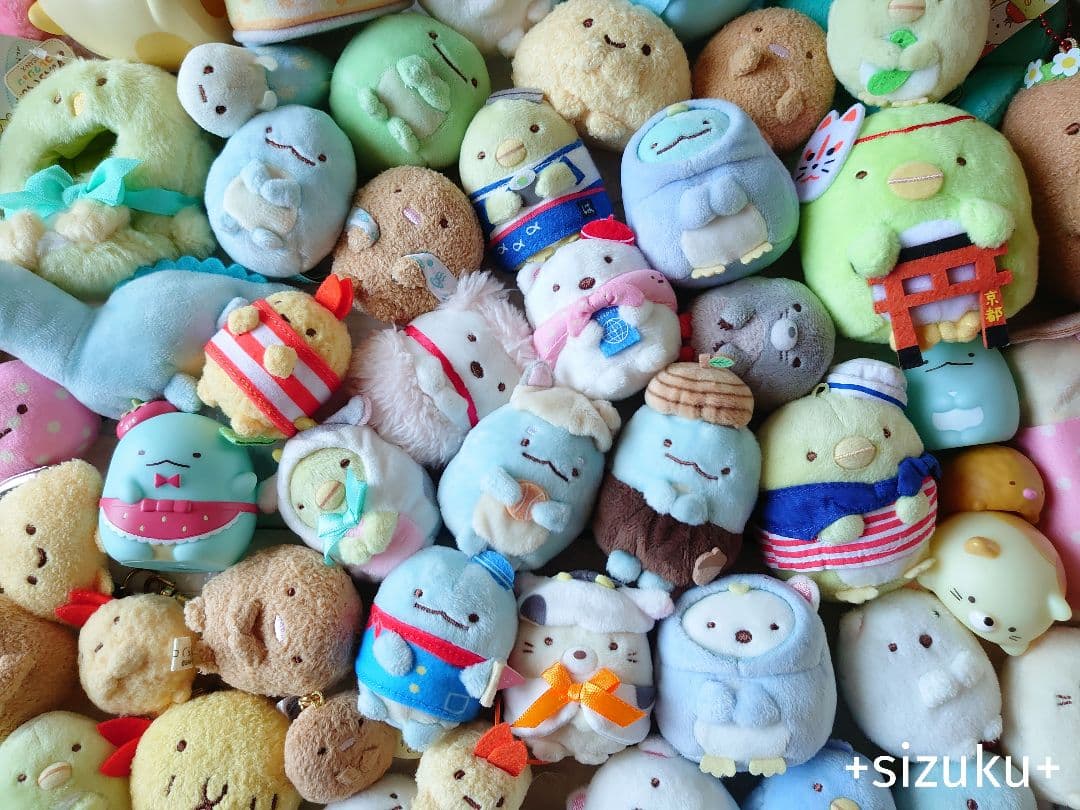 【豪華100点】すみっコぐらし とかげ ねこ 家具 ぬいぐるみ他 まとめ売り