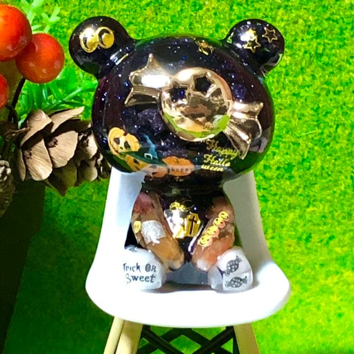 オルゴナイト くま プレミアムハロウィン②
