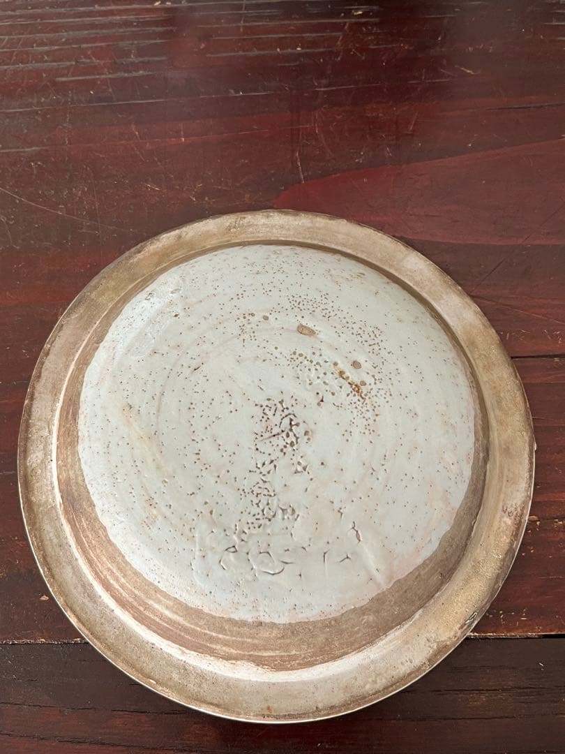 希少　明時代　呉須染付　茶道具　福寿字文　芙蓉手青海波　古染付　芙蓉手　蓋付水差