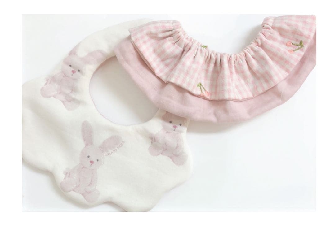 ハンドメイドスタイ うさみみセーラースタイ　lavender様