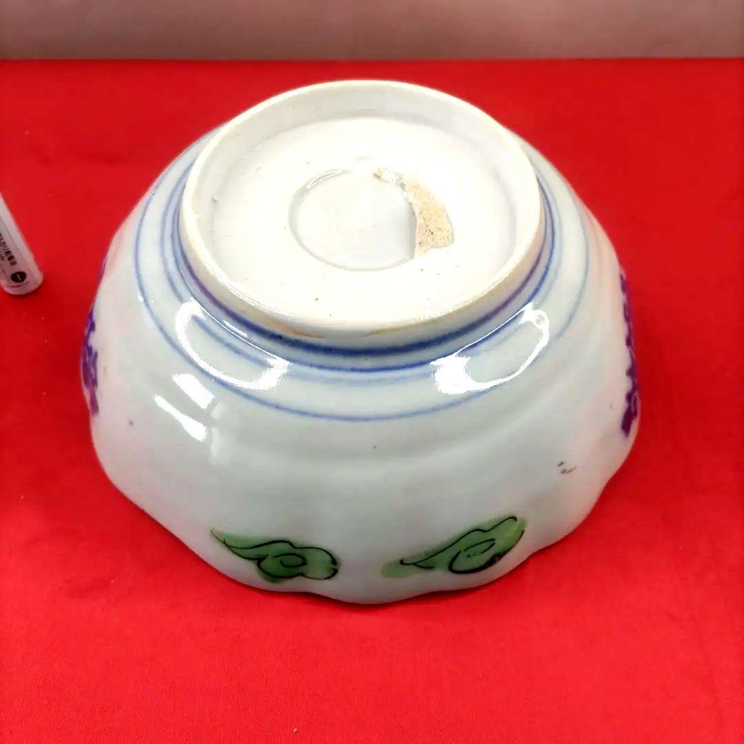 有田焼　伊万里焼　古伊万里　金彩　色絵　なます皿　小皿　小鉢　6寸皿5客セット②