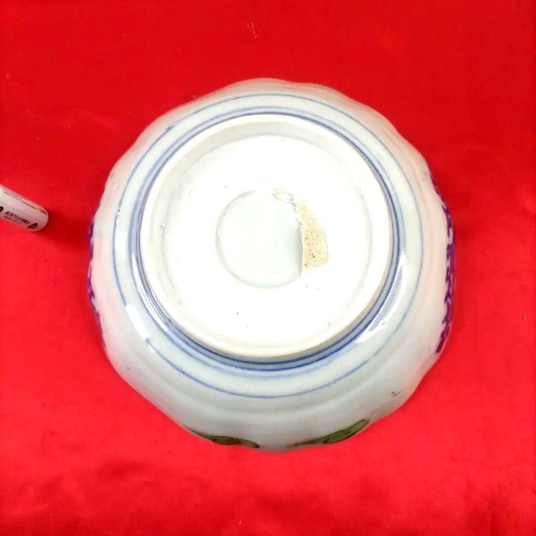 有田焼　伊万里焼　古伊万里　金彩　色絵　なます皿　小皿　小鉢　6寸皿5客セット②