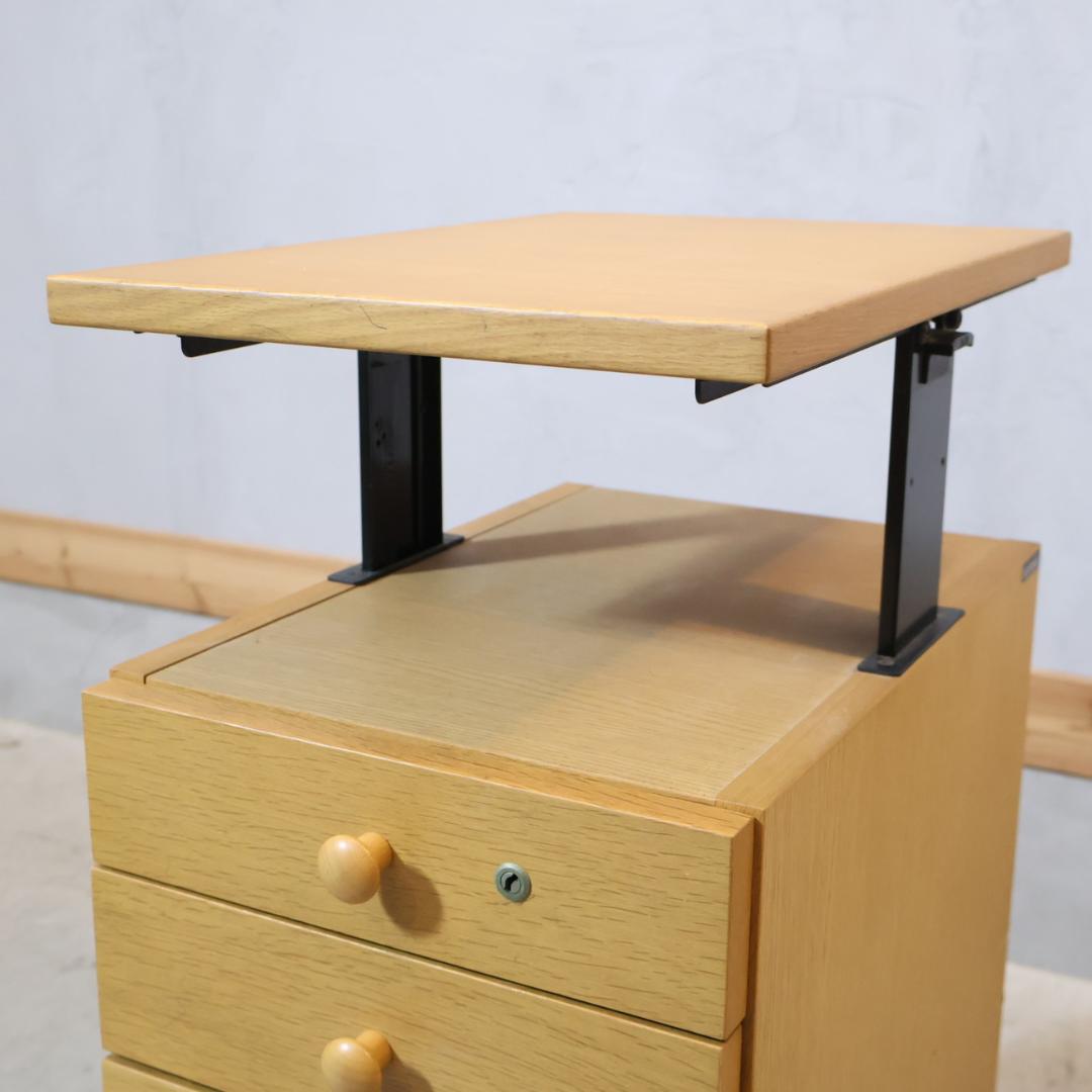 karimoku カリモク家具 SS4438 オーク材 ユーティリティ 机 PC