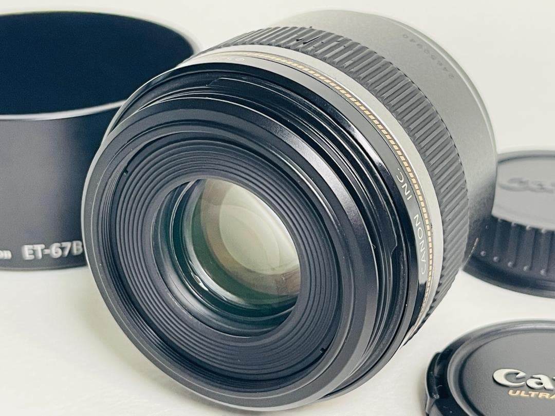 ★極上美品★CANON EF-S 60mm F2.8 マクロ USM ★動作快調