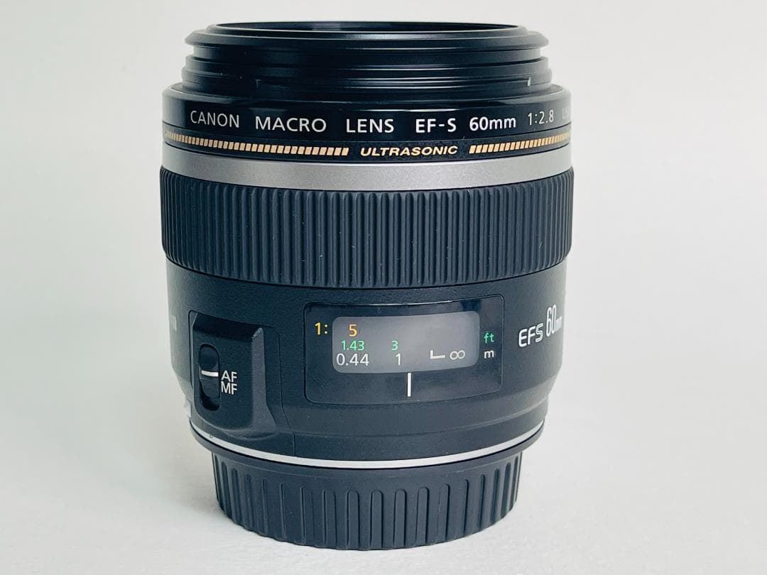 ★極上美品★CANON EF-S 60mm F2.8 マクロ USM ★動作快調