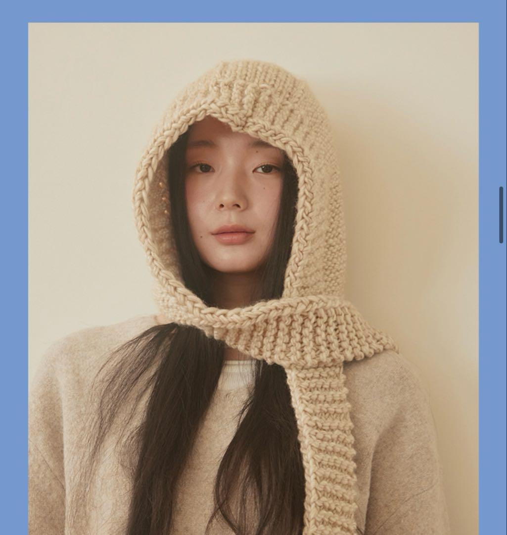 LESSERAFIM【KKUROCHET】Mufler&Hooded Scarf