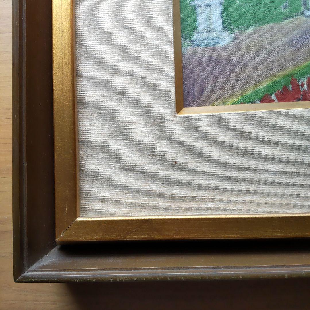 油彩 杉山元輝画伯作 F3号