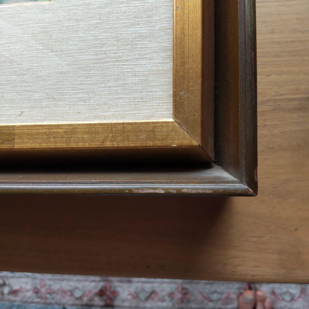 油彩 杉山元輝画伯作 F3号