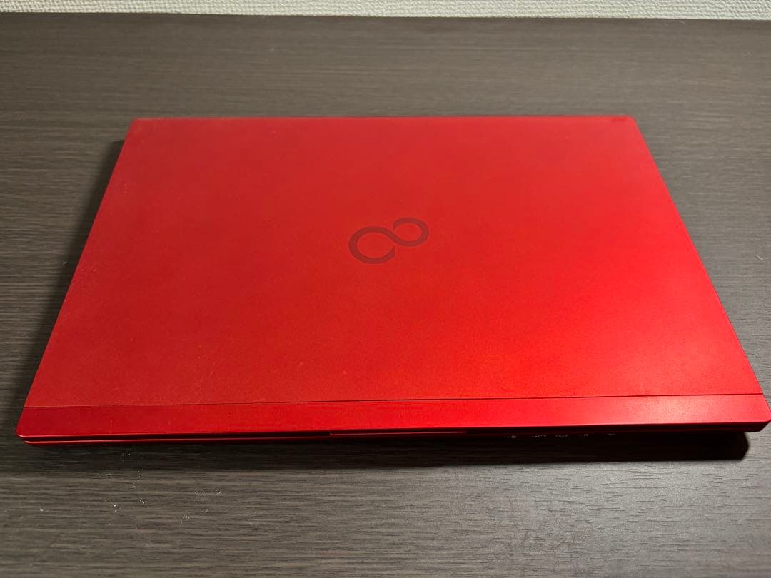 【ジャンク】富士通 LIFEBOOK UH75/C3 赤 軽量モデル