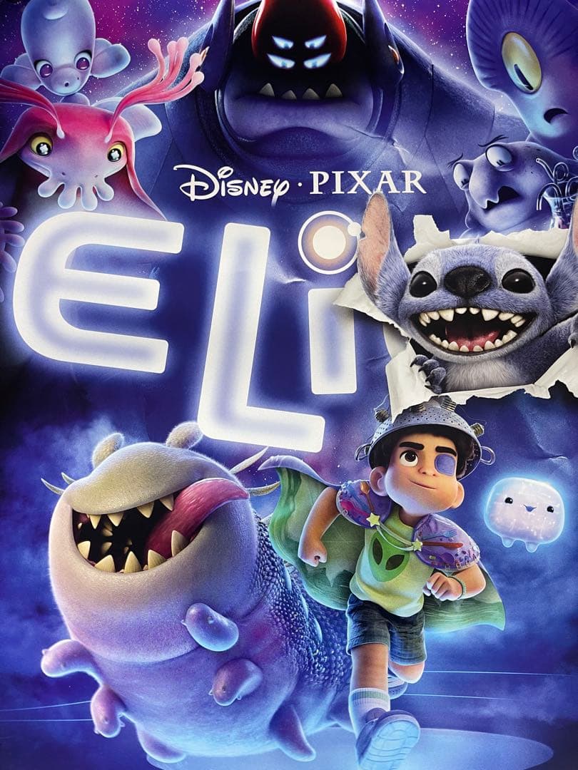 *枚数限定*映画館用両面印刷ポスターUS版:リロ＆スティッチ 星つなぎのエリオ