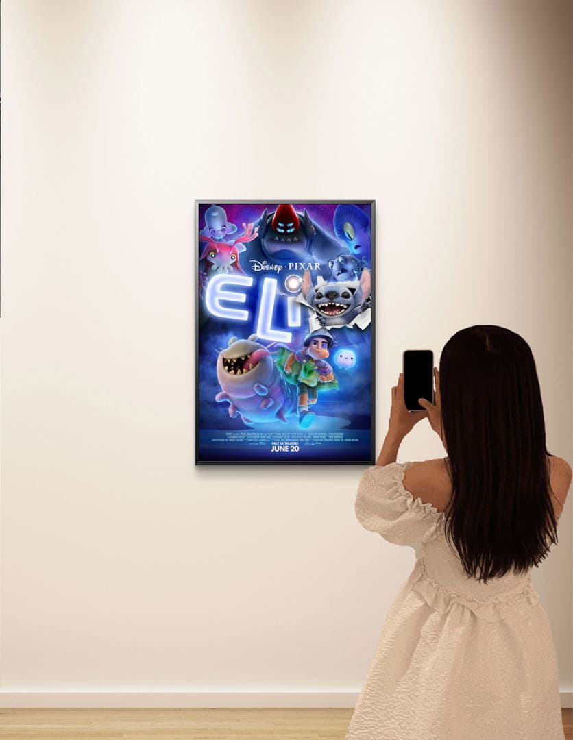 *枚数限定*映画館用両面印刷ポスターUS版:リロ＆スティッチ 星つなぎのエリオ