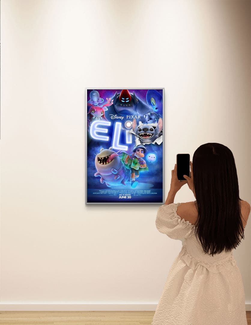 *非販売品*映画館用ポスターUS版:リロ＆スティッチ 星つなぎのエリオ