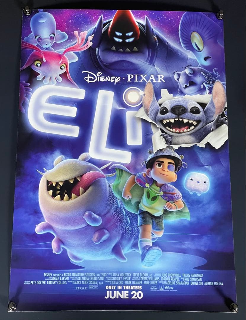 *枚数限定*映画館用両面印刷ポスターUS版:リロ＆スティッチ 星つなぎのエリオ