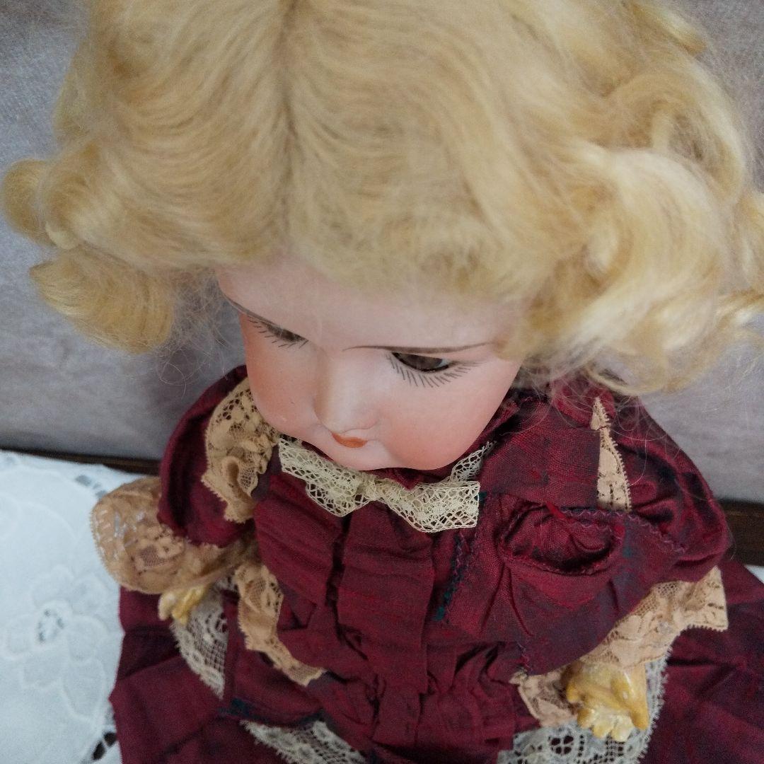 最終価格♥夏の大特価Sale‼️❤️小柄で可愛いドイツ アンティークドール