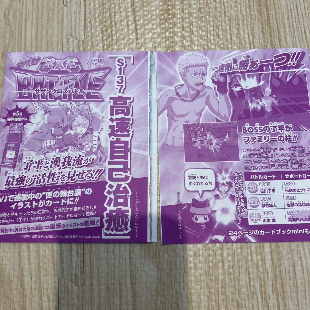 【リボーン】CCG サザンクロスバトル トレカ まとめて売り ジャンフェス