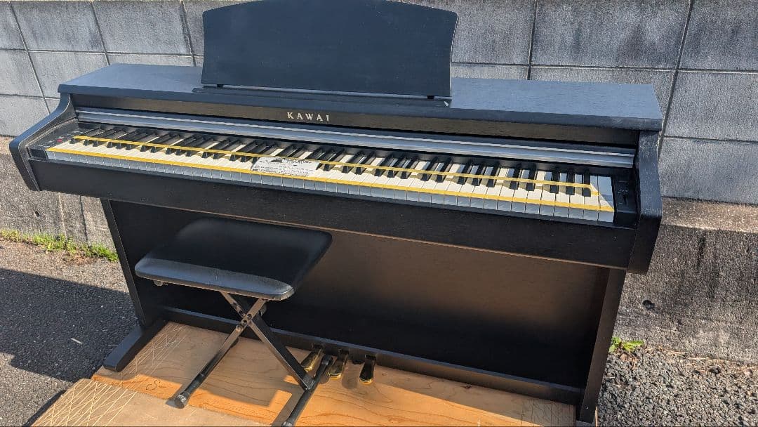 送料込み CN23B KAWAI 電子ピアノ 2012年製 美品