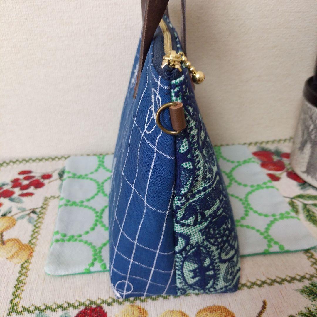 ミナペルホネン　ジャングルレリーフ/チョウチョ　バッグ　ハンドメイド