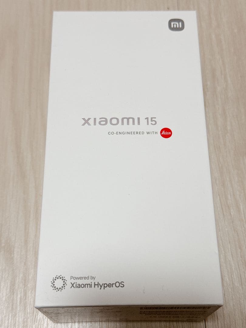 Xiaomi 15 256GB Xiaomi Leica ブラック