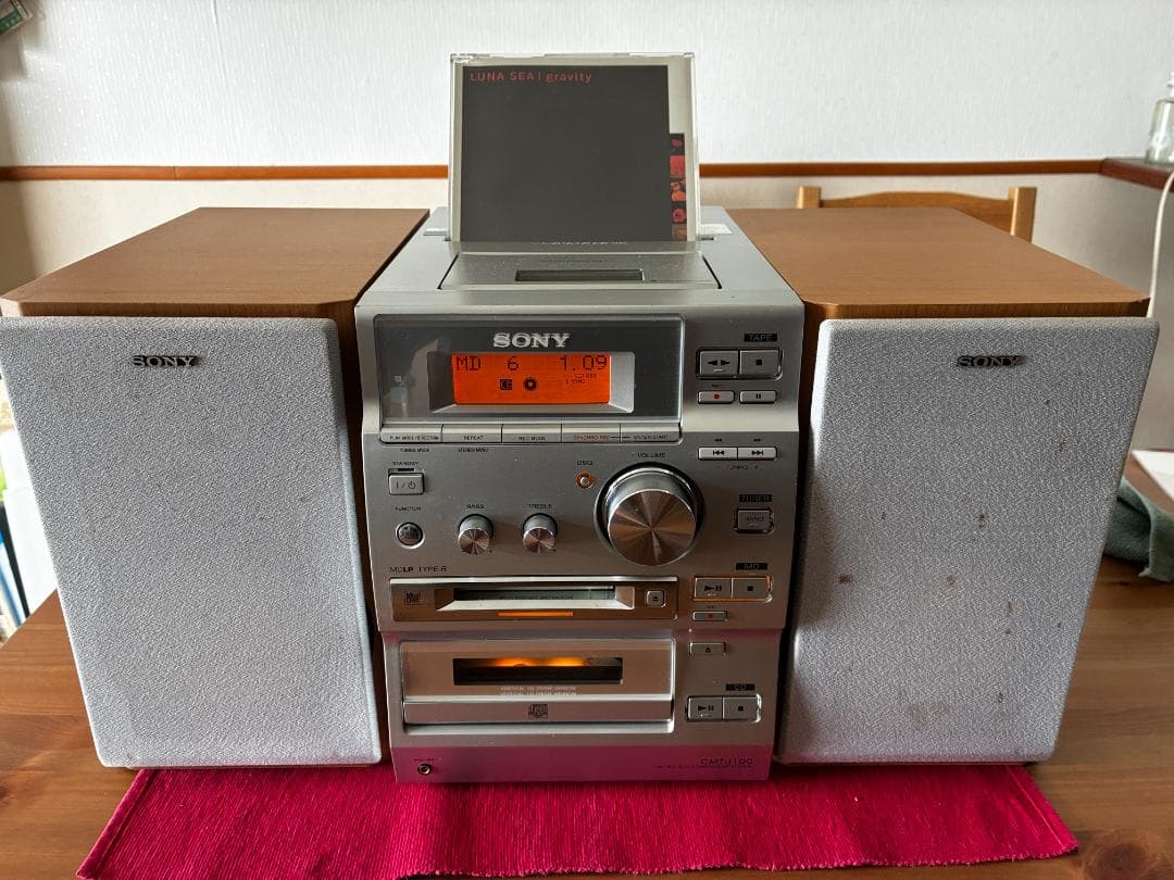 【美品かな】SONY MD/CD/カセット コンポ CMT-J300