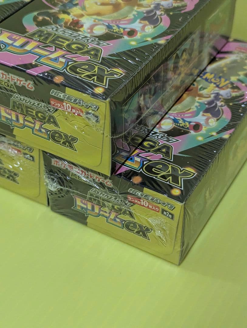 ポケモンカード MEGAドリームex 5BOX 新品未開封 シュリンク付き