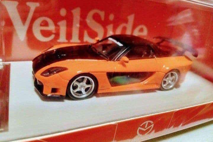 ◉1/64TIMEMICRO【RX-7ヴェイルサイド/➕ハンフィギュア付き】新品