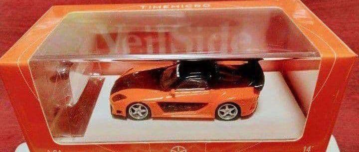 ◉1/64TIMEMICRO【RX-7ヴェイルサイド/➕ハンフィギュア付き】新品