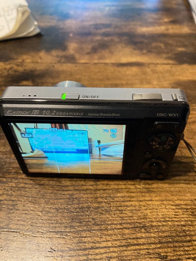 SONY デジタルカメラ 【DSC-WX1】　本体と付属品