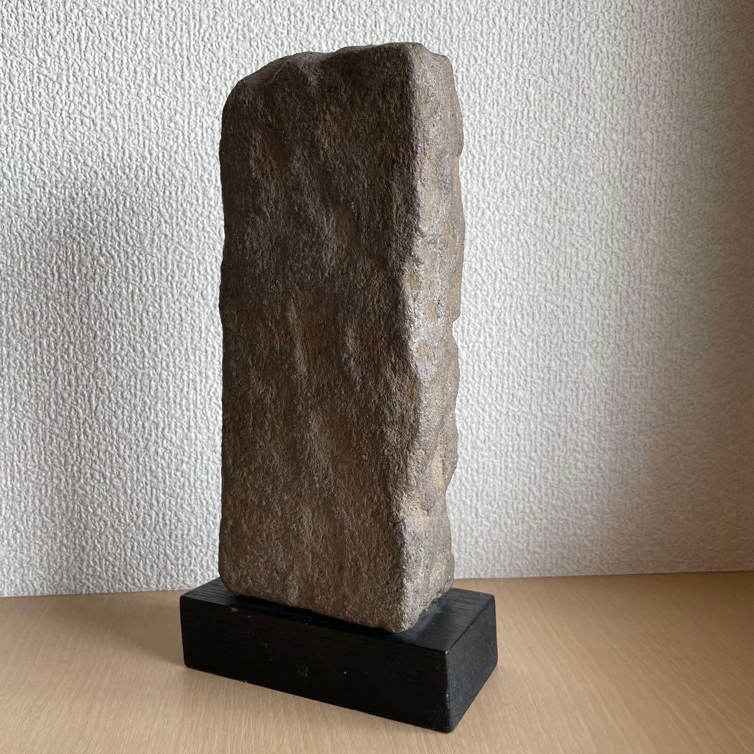 プリミティブな造形の泥仏 仏教美術 泥仏 民衆仏 古道具 仏像