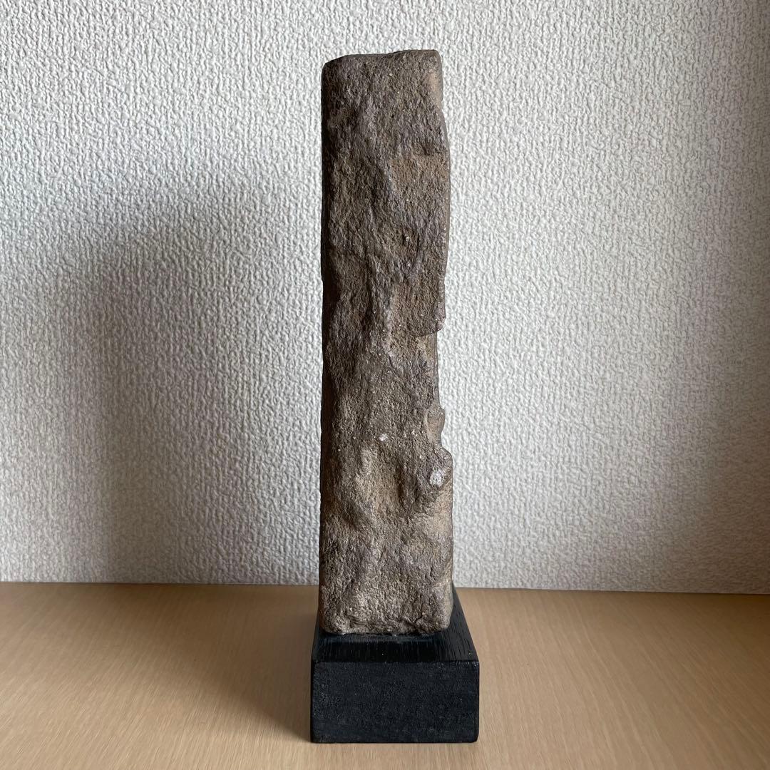 プリミティブな造形の泥仏 仏教美術 泥仏 民衆仏 古道具 仏像