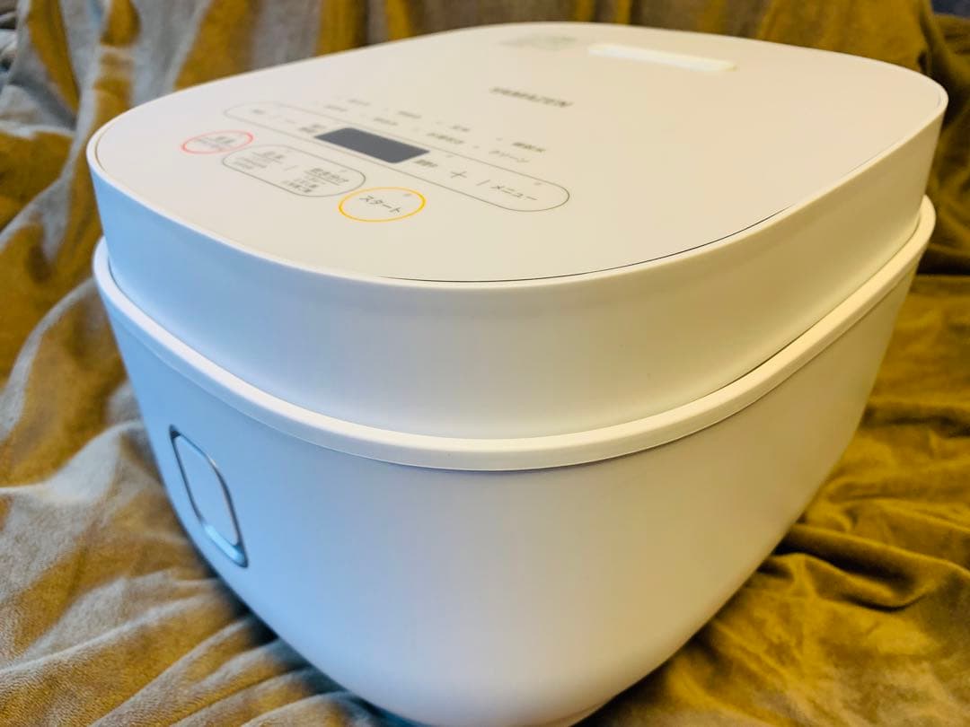 即日発送 山善 炊飯器 マイコン式 5.5合 YJP-DM101(W)