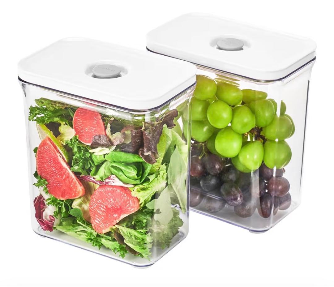 VAKUEN バクエン　真空保存容器　1.0L×2個　2.0L×2個　合計４個