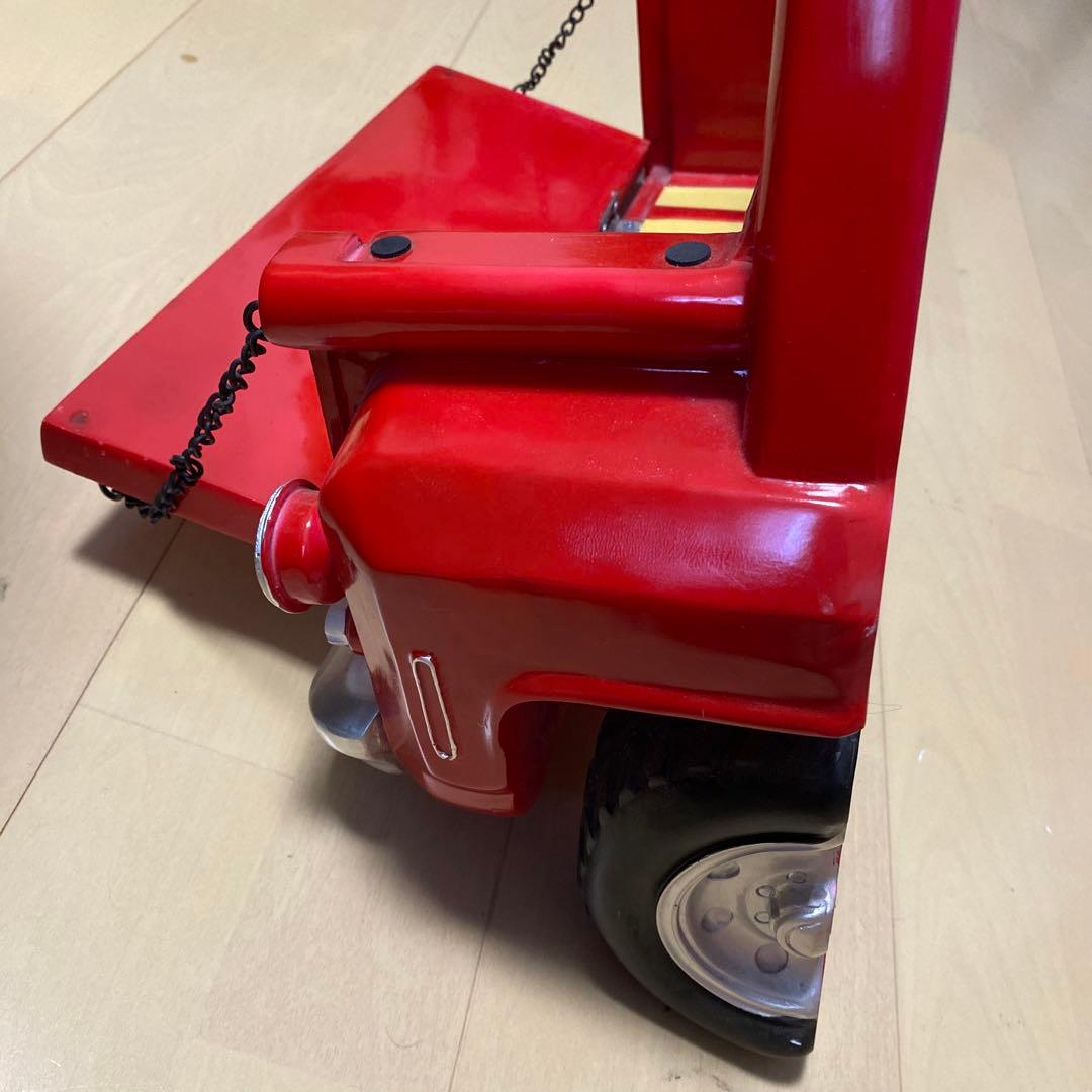 CHEVROLET カーシェルフ　ガラス棚付き　レトロ　インテリア　おしゃれ