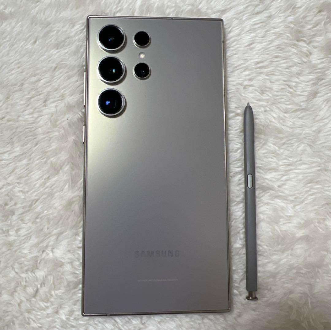 Samsung Galaxy S24 Ultra チタニウムグレー　グローバル版