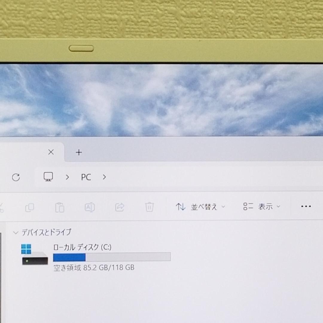 期間限定 軽量 小型 SSD Win11 即使用可ノートPC NEC(E2553