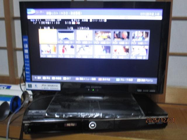 SHARP 3D ブルーレイレコーダーBD-HDW7５