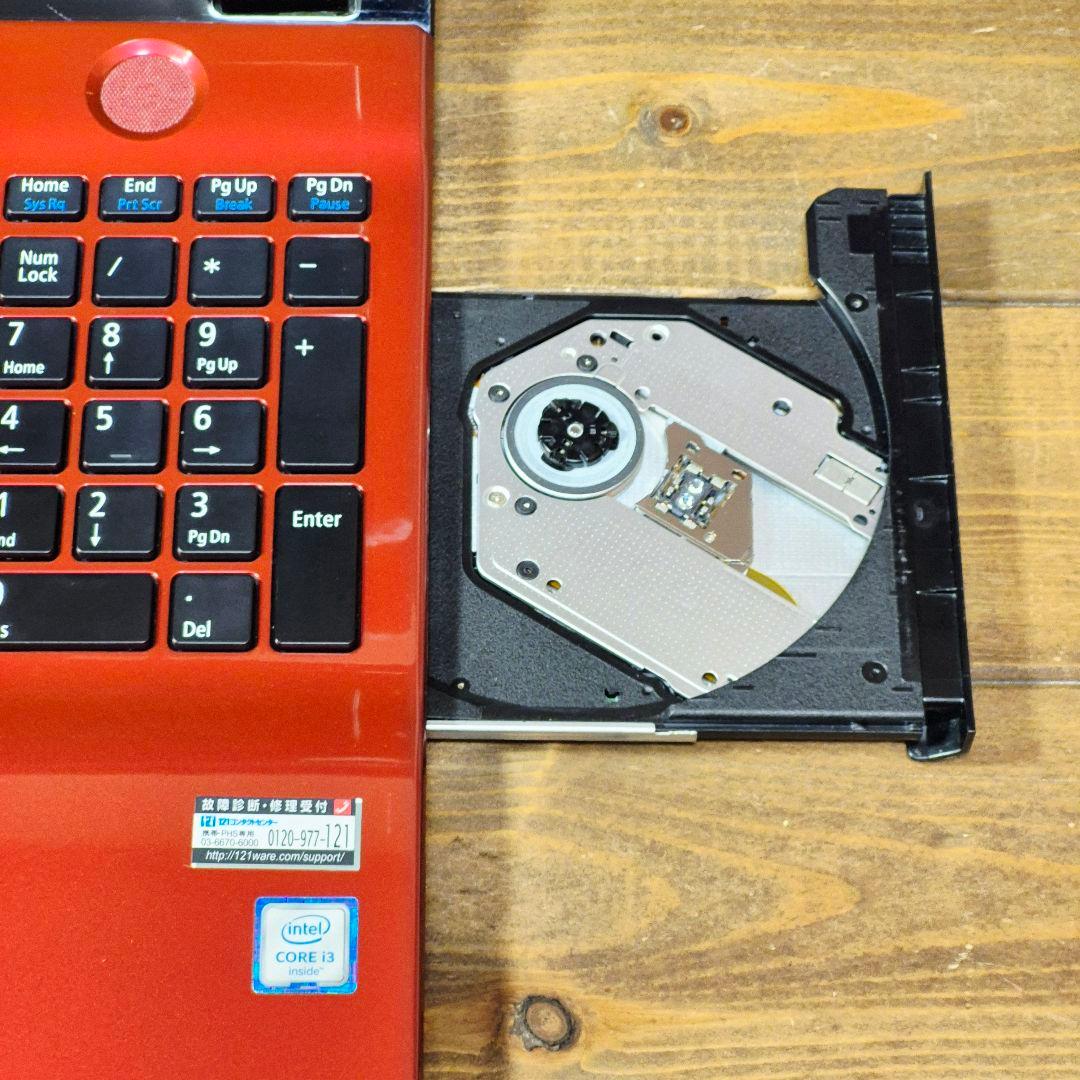 最新Windows11 ノートパソコン 初心者設定済 ブルーレイ カメラ 006