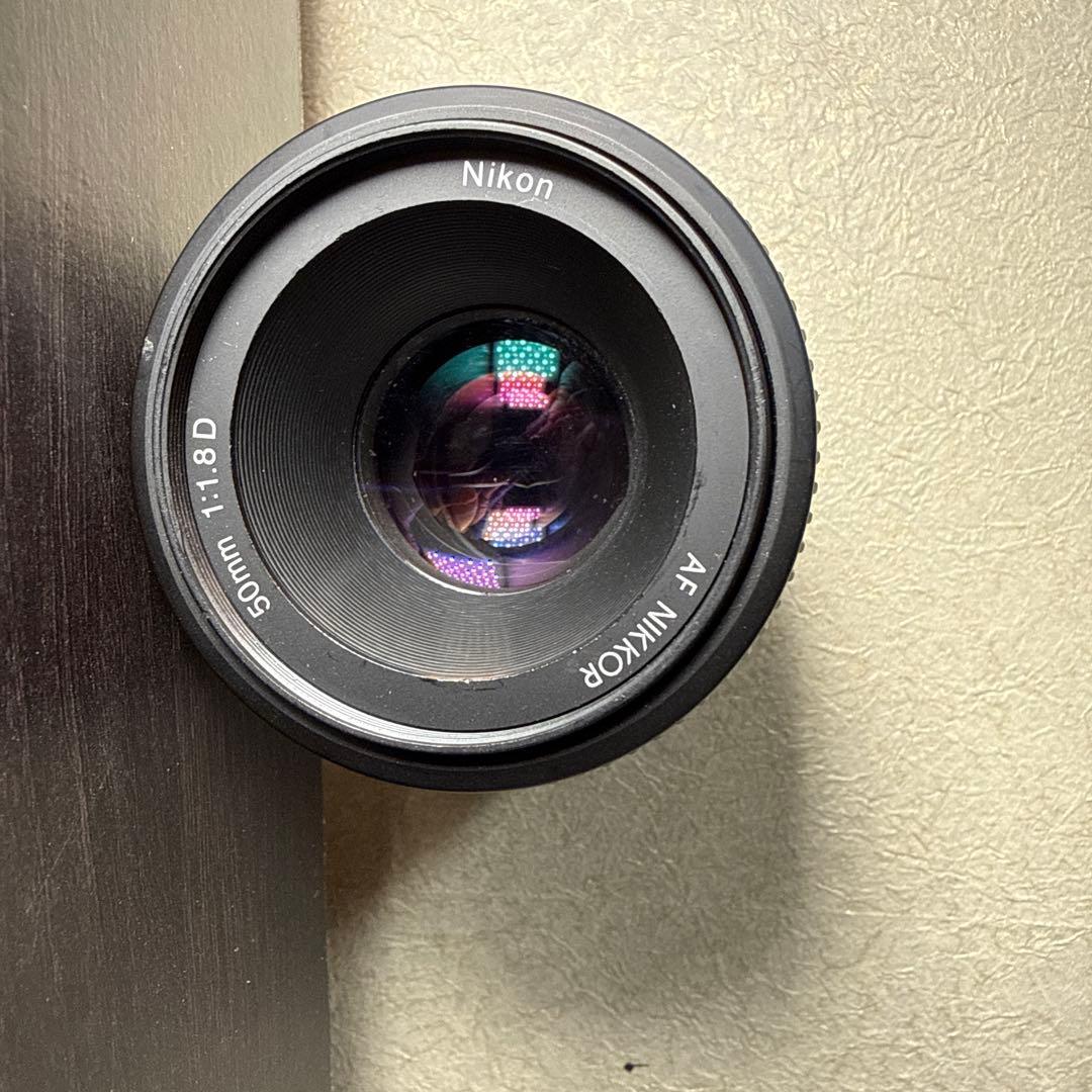 Nikon AF NIKKOR 50mm f/1.8D レンズ