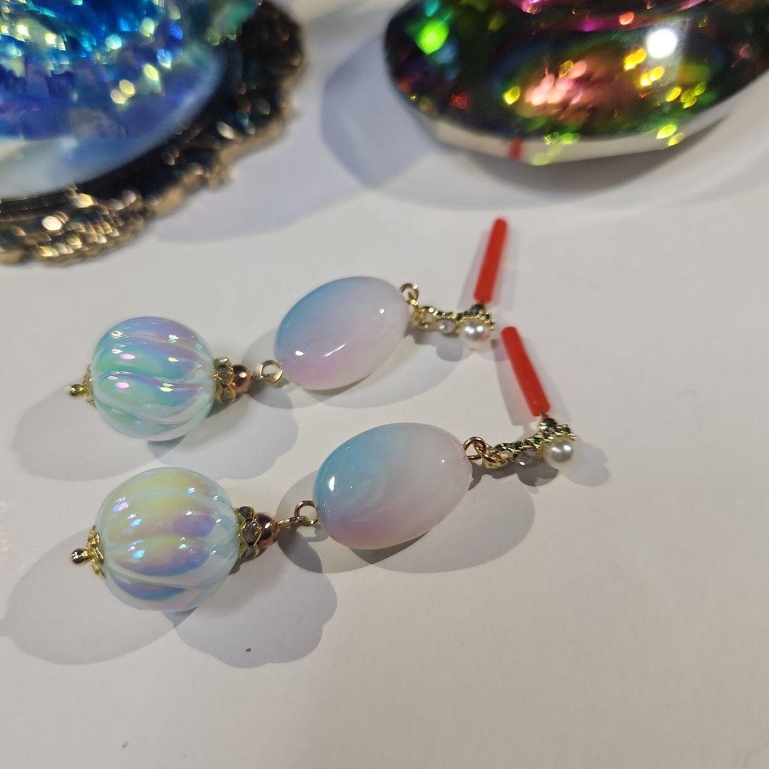 ハンドメイドピアス3290