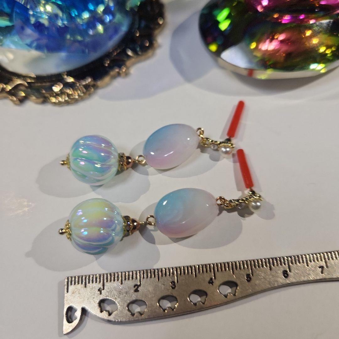 ハンドメイドピアス3290