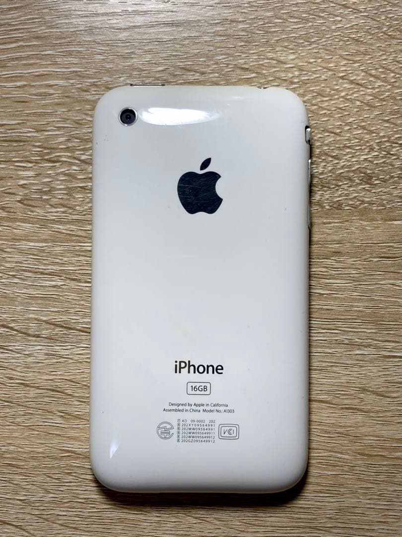 超美品 iPhone 3GS SIMフリー Apple iPhone3Gs