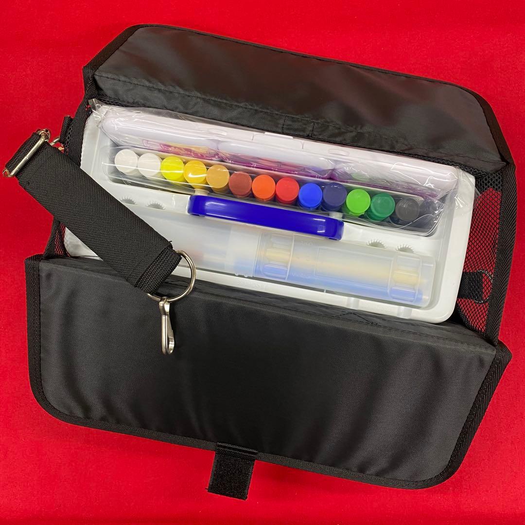 バイアスチェックリボン 画材セット 絵の具セット 小学生 小学校