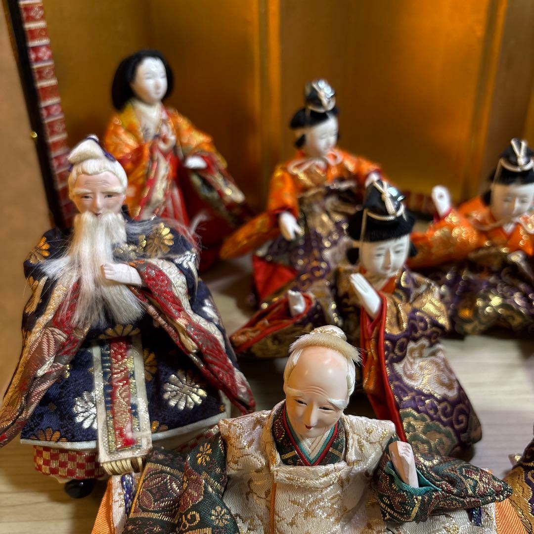 お雛様 お雛道具 昭和 木箱 骨董