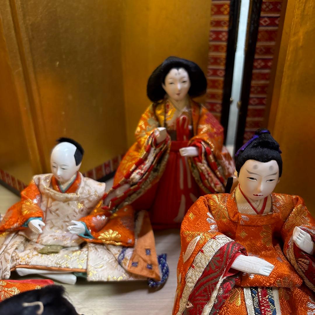 お雛様 お雛道具 昭和 木箱 骨董