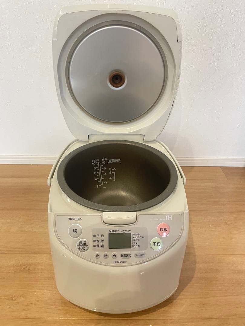 ⭐︎美品⭐︎ TOSHIBA 東芝　IH 炊飯器 RCK-Y18T 1升　炊き