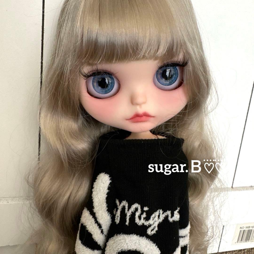 新年♡アイシードールカスタム❤︎シルバーブロンド❤︎