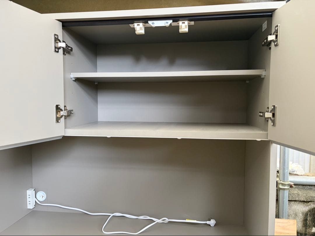 ■【商品名】KAGUCOCO　大川家具　カップボード　食器棚