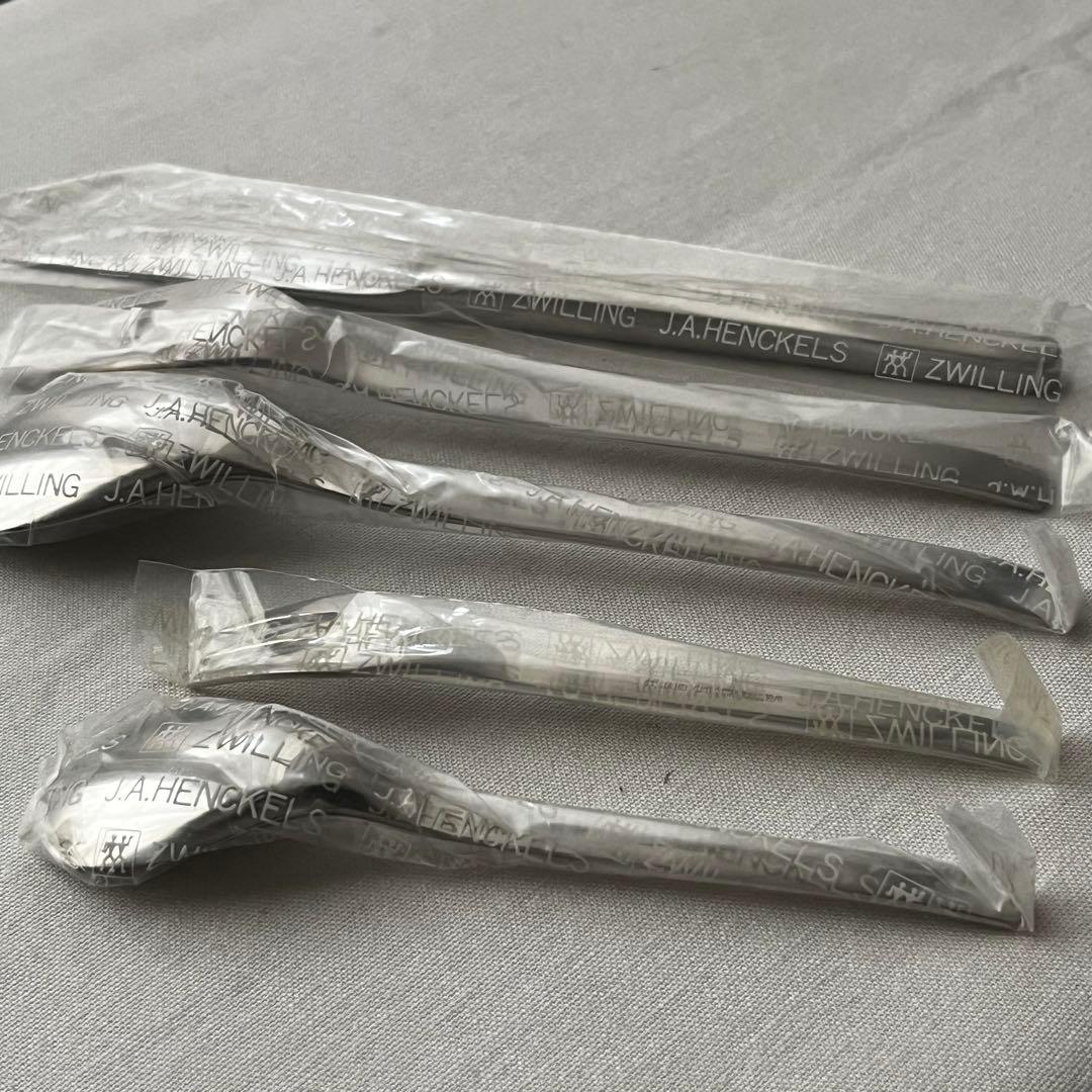 ツヴィリング ヘンケルス ハンゼアティック カトラリー 4客 スプーン