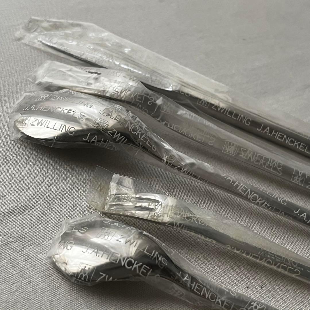 ツヴィリング ヘンケルス ハンゼアティック カトラリー 4客 スプーン